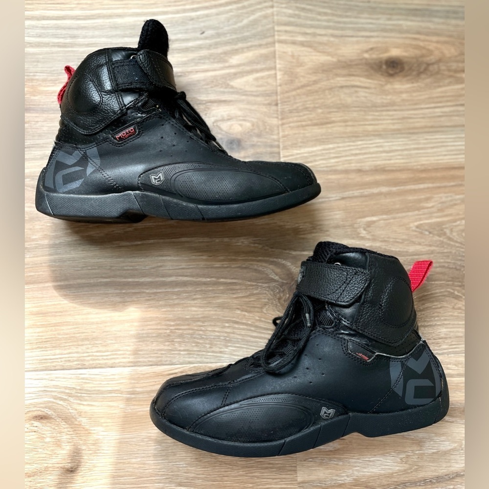 FirstGear Kili HI Motorcycle Boots Mens Size 8 EUR 41 EUC